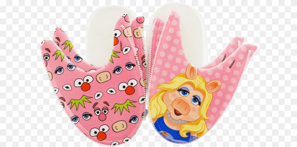 Miss Piggy Muppets Mix N Match Zlipperz Setclass Butterfly, Clothing, Footwear, Shoe Free Png