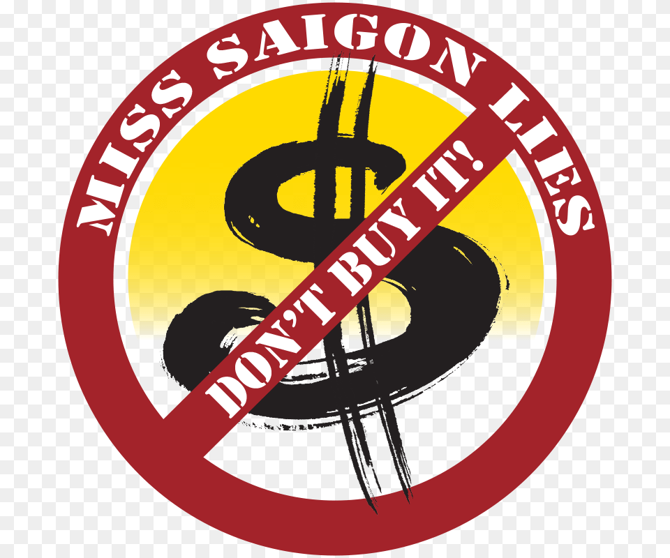 Miss Saigon Lies Logo Edith Dalton High School Logo, Symbol, Sign Free Png Download