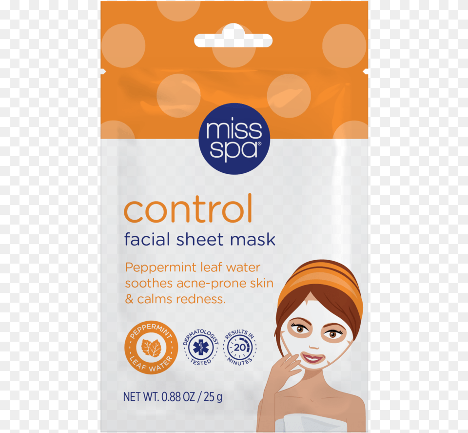 Miss Spa Face Mask, Advertisement, Poster, Adult, Person Png Image