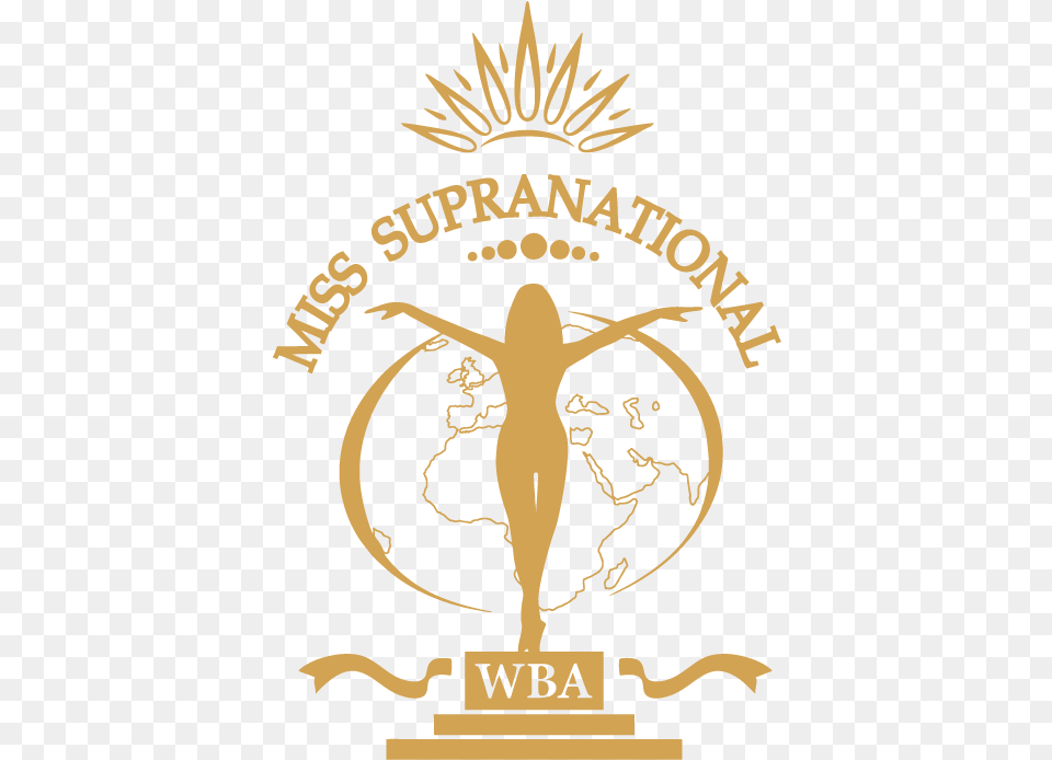 Miss Supranational Logo, Emblem, Symbol, Adult, Female Png