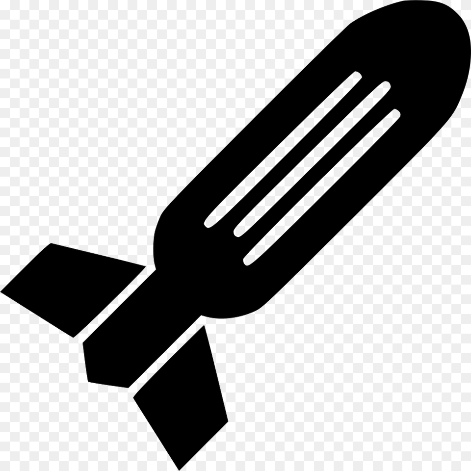 Missile Video Game, Cutlery, Fork, Weapon, Ammunition Png Image