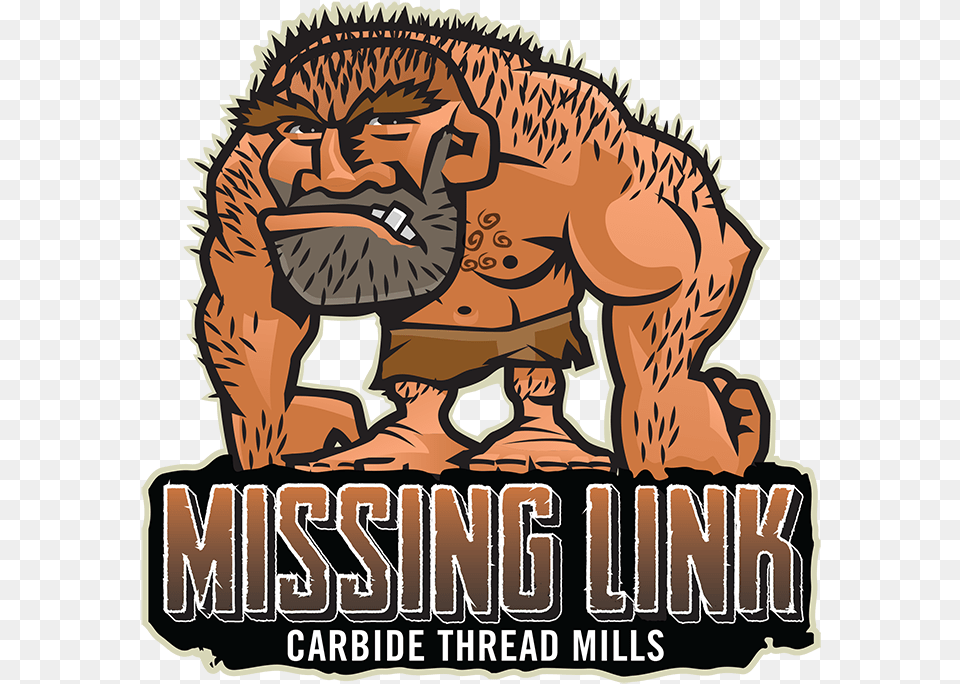Missing Link Logo Cartoon, Animal, Face, Head, Person Free Transparent Png