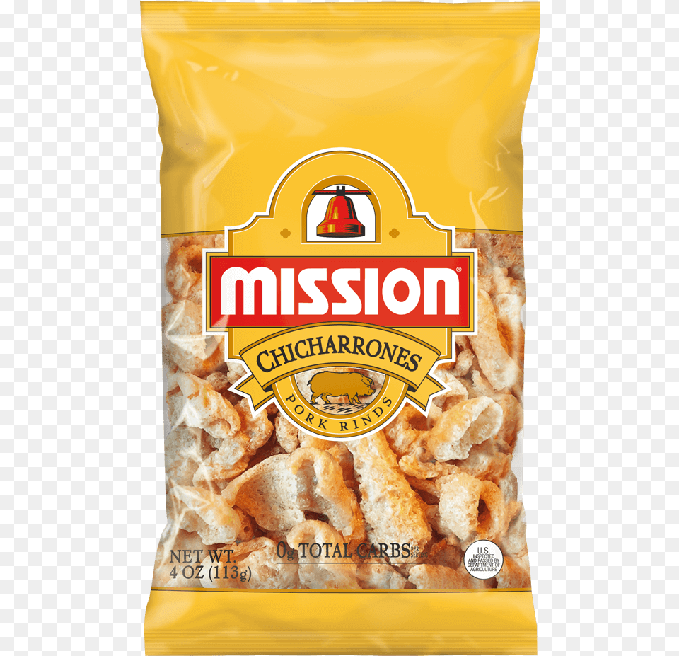 Mission Chicharrones, Food, Snack, Bread, Cracker Png