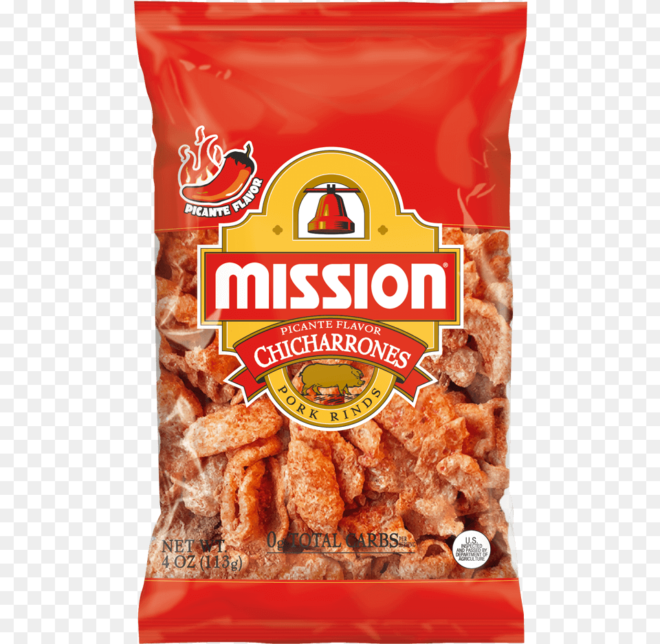 Mission Chicharrones, Food, Snack, Ketchup Free Transparent Png