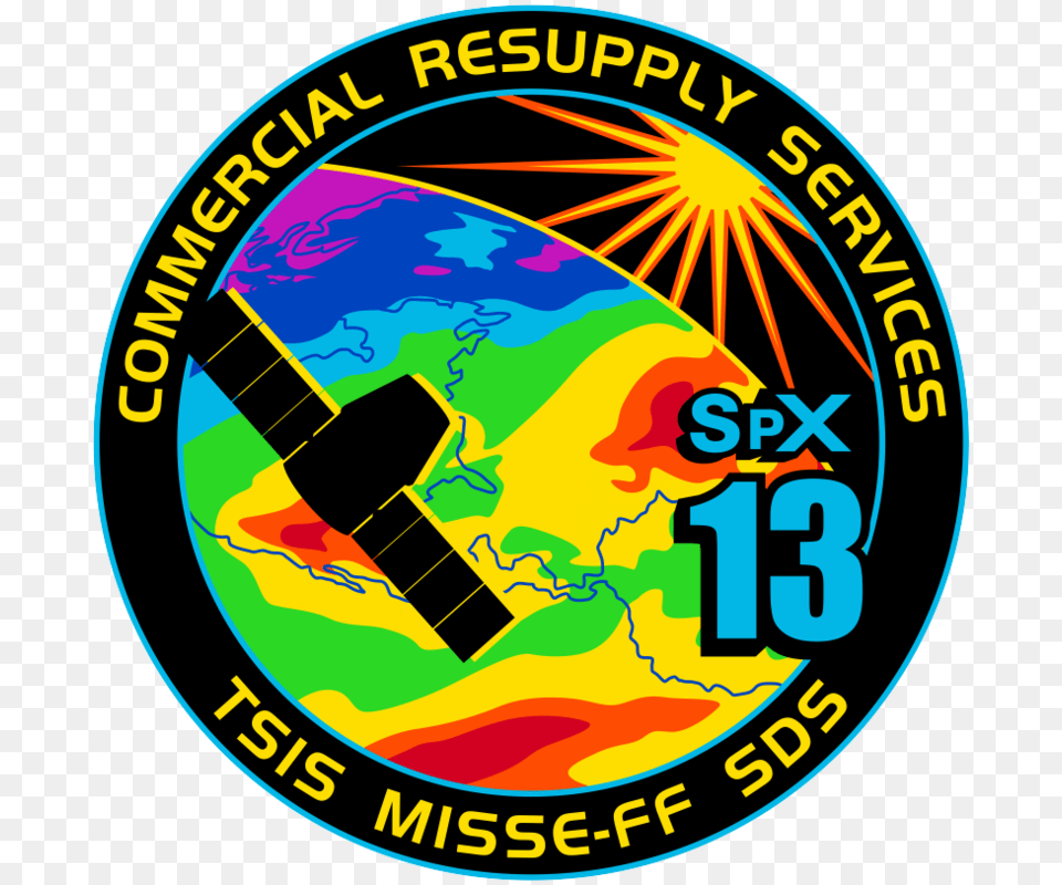 Mission Clipart Space Mission Spx Crs, Logo, Astronomy, Outer Space Free Png
