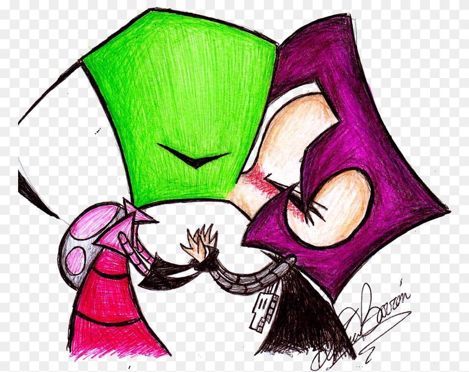Mission Complete Download Invader Zim, Purple, Adult, Female, Person Png