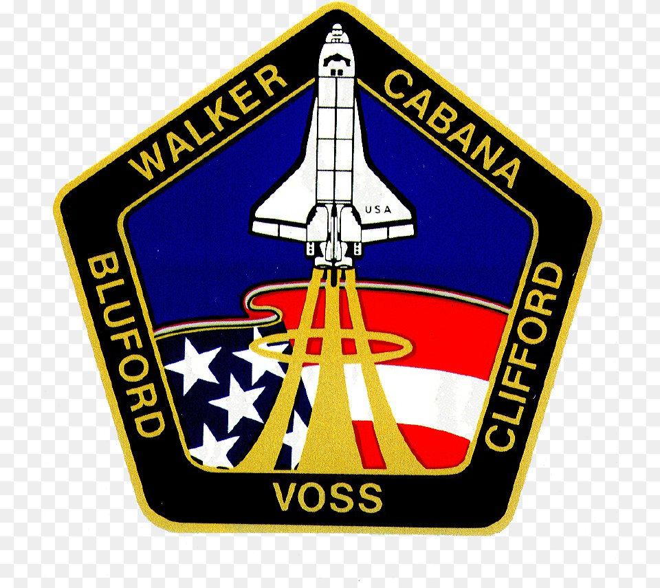 Mission Insignia Sts 53 Patch Sts 53 Patch, Emblem, Symbol, Logo, Badge Free Transparent Png