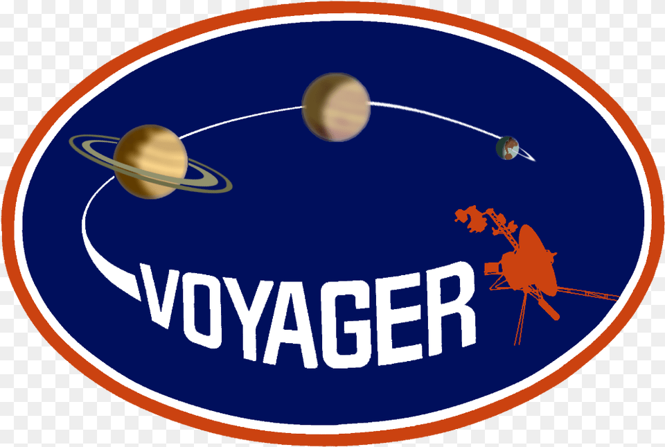 Mission Logo Voyager Mission Logo, Astronomy, Moon, Nature, Night Free Png Download