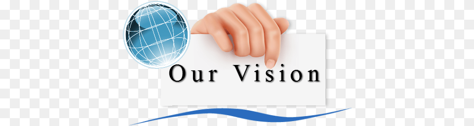 Mission Vision Globe, Body Part, Hand, Person, Sphere Png Image