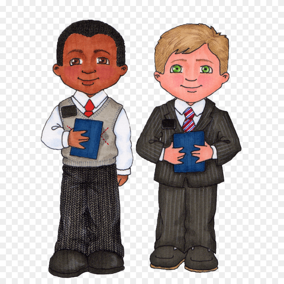 Missionary Clipart, Accessories, Tie, Formal Wear, Child Png