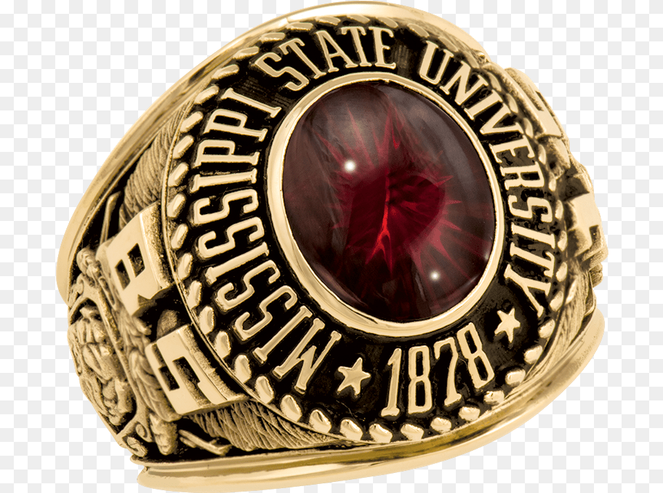 Mississippi 1980 Graduation Ring, Accessories, Jewelry, Helmet Free Png Download