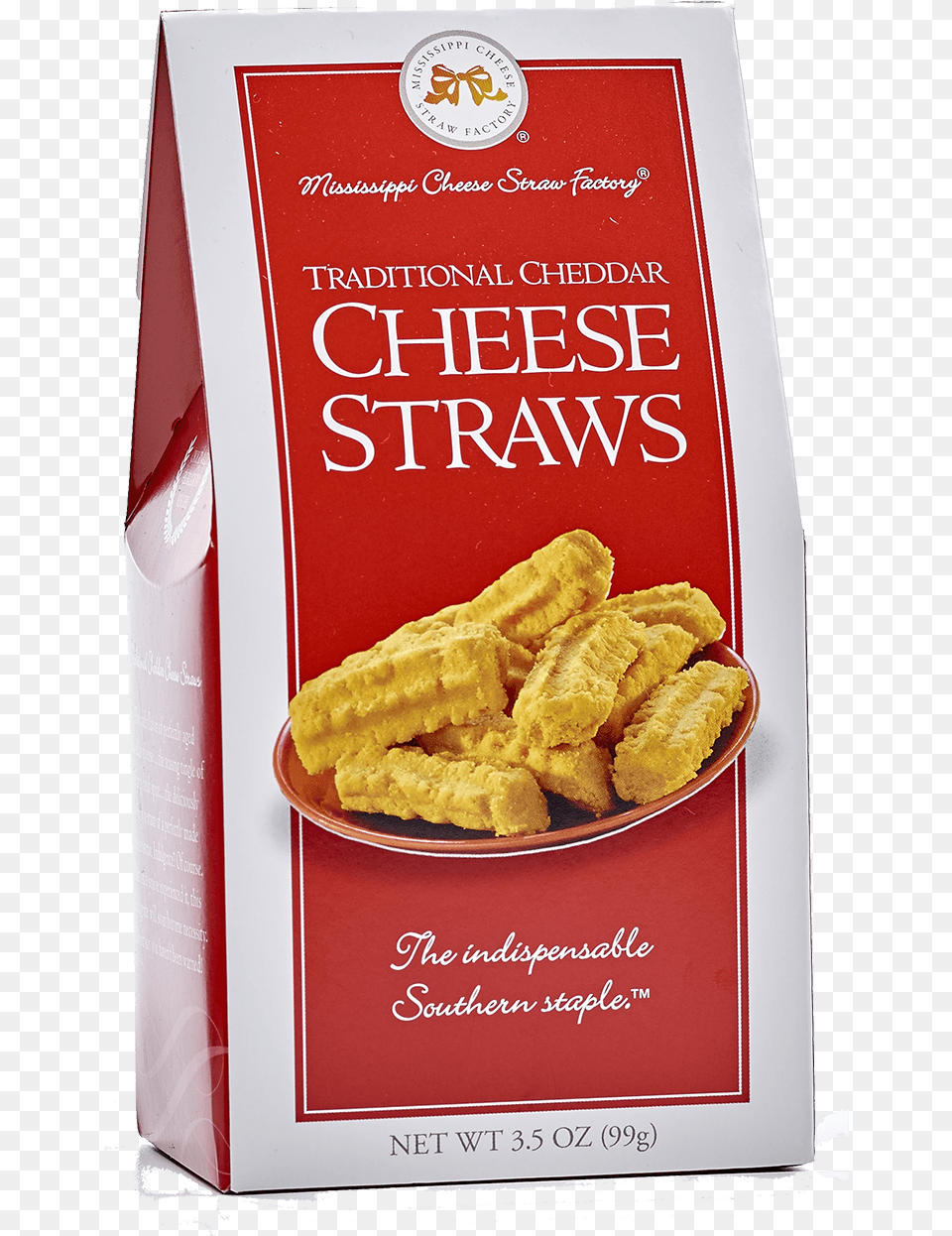 Mississippi Cheese Straw Factory 16 Oz Tin Cheddar, Food, Fried Chicken, Nuggets, Burger Png