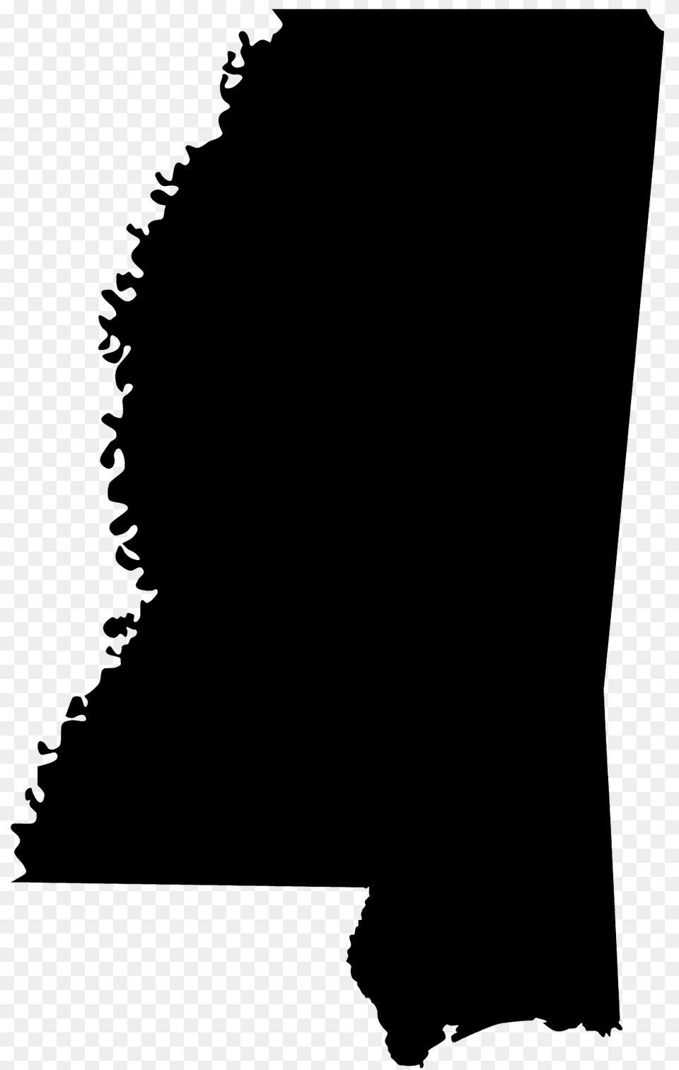 Mississippi Map Silhouette, Adult, Female, Person, Woman Free Transparent Png