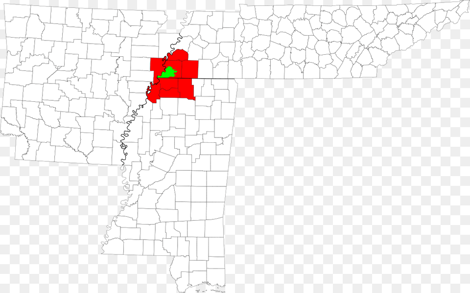 Mississippi Outline Memphis Metropolitan Area Tennessee County Map, Plot, Gown, Formal Wear, Fashion Free Transparent Png