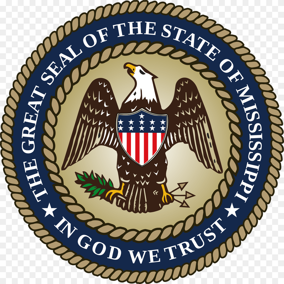 Mississippi Seal, Symbol, Logo, Food, Emblem Free Png