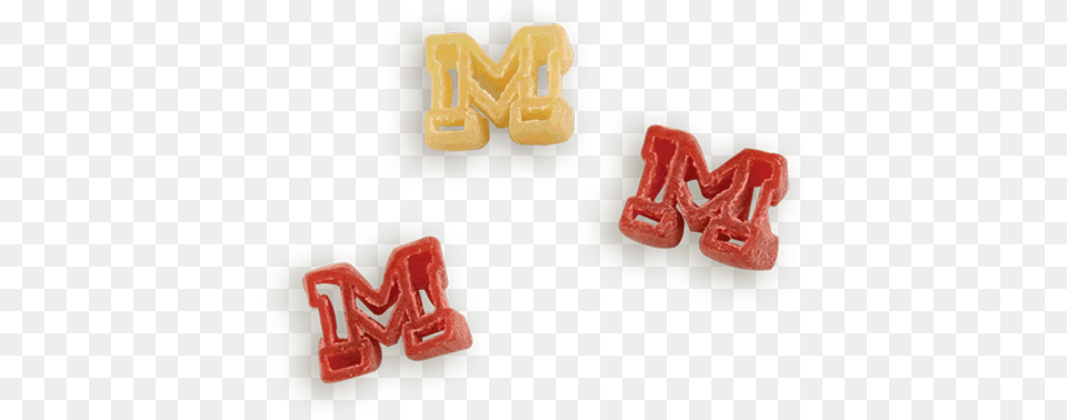 Mississippi State Block M Pasta Shapes Bredele, Food, Sweets, Text Png Image
