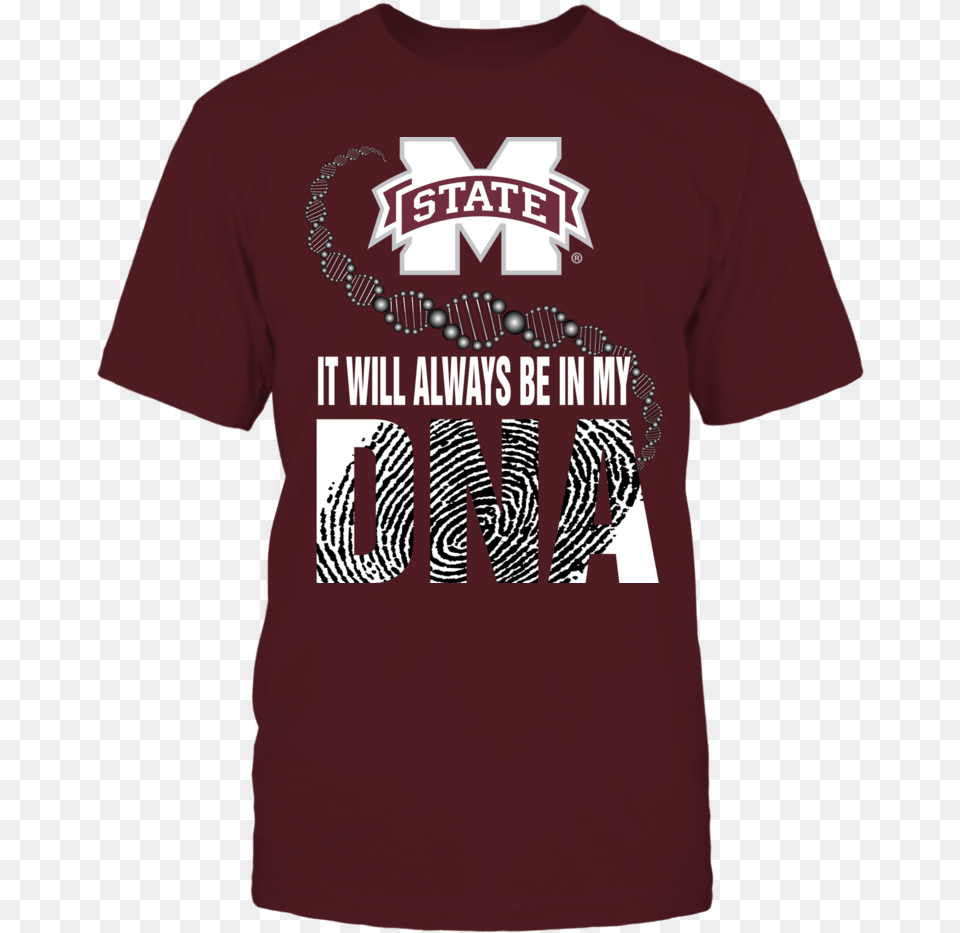 Mississippi State Bulldogs Active Shirt, Clothing, Maroon, T-shirt Free Png Download