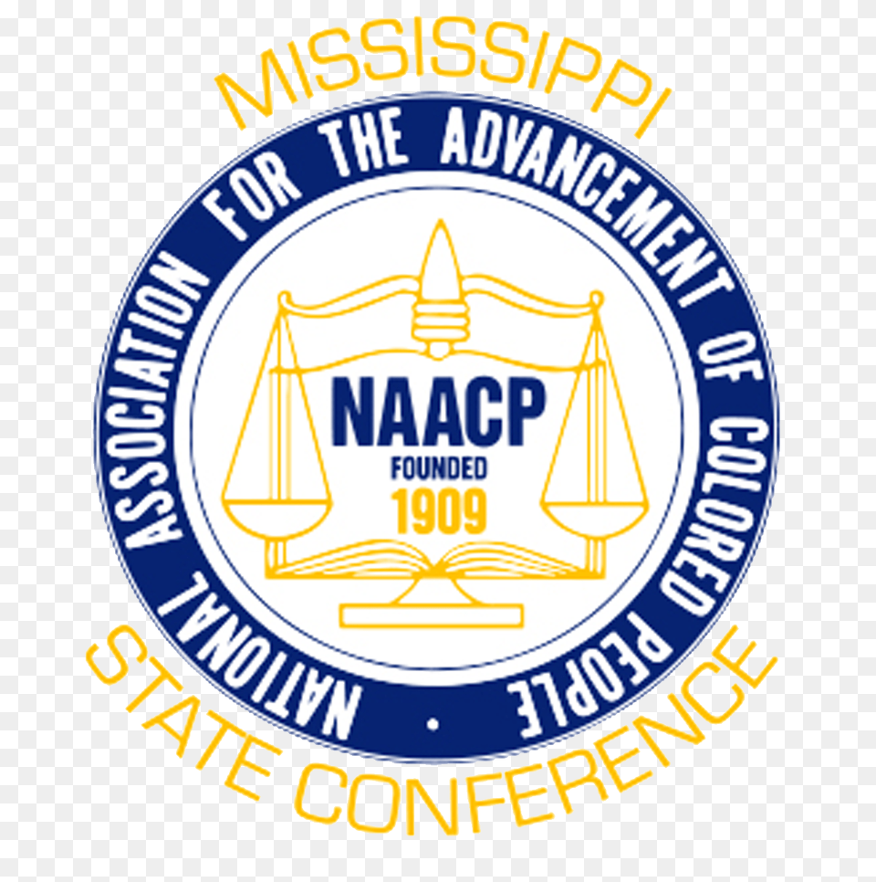 Mississippi State Conference Mississippi Naacp, Logo, Badge, Symbol, Emblem Free Transparent Png