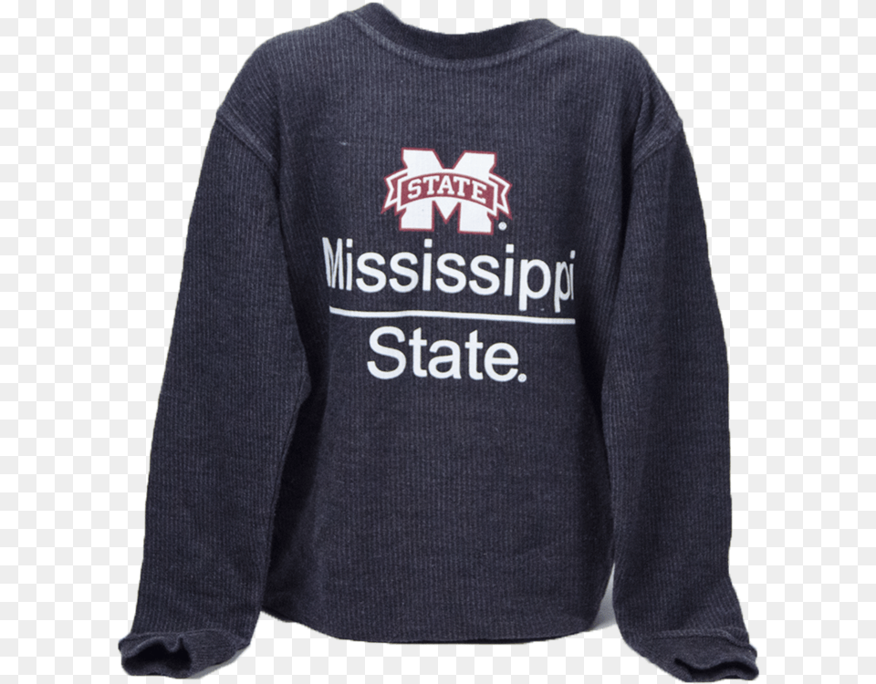 Mississippi State University, Clothing, Knitwear, Long Sleeve, Sweater Free Png Download