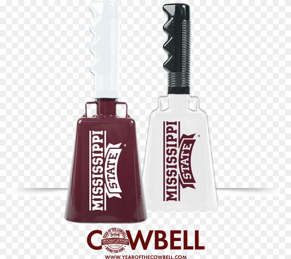 Mississippi State University, Cowbell, Bottle, Cosmetics, Perfume Free Transparent Png