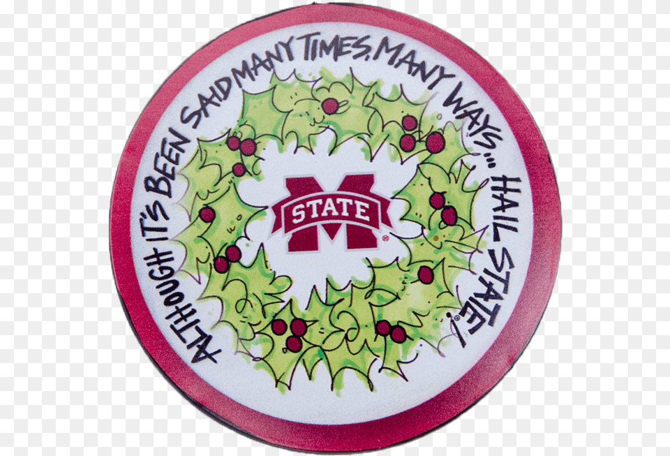 Mississippi State University, Badge, Logo, Symbol, Plate Free Transparent Png