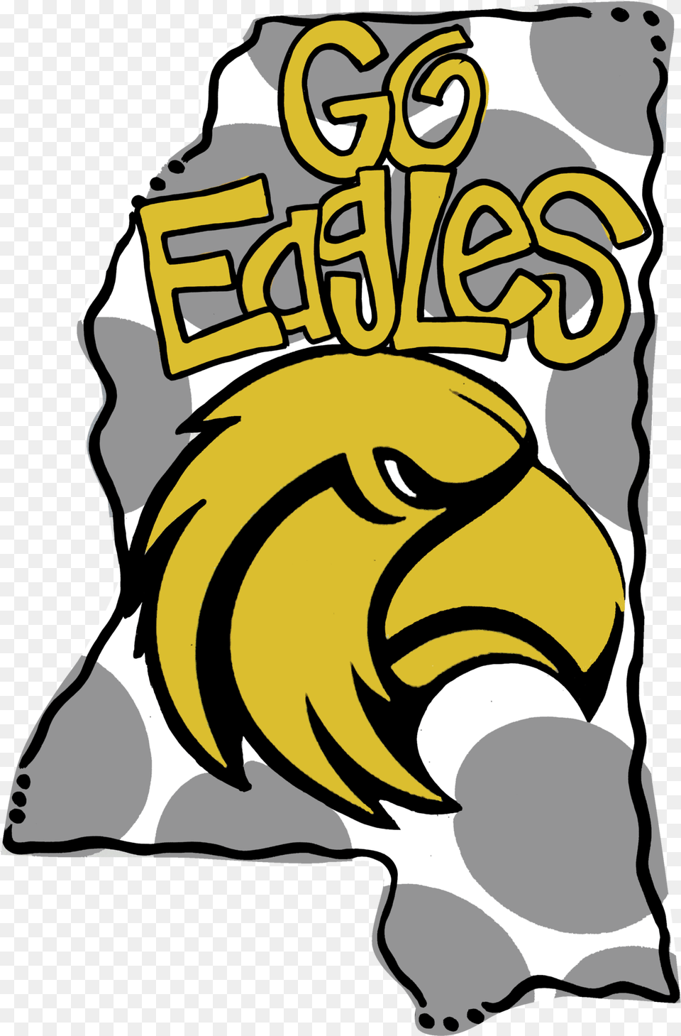 Mississippi Usm Go Eagles, Book, Comics, Publication, Logo Free Png