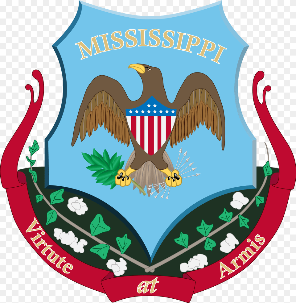 Mississippi Virtute Et Armis, Emblem, Logo, Symbol, Badge Png Image