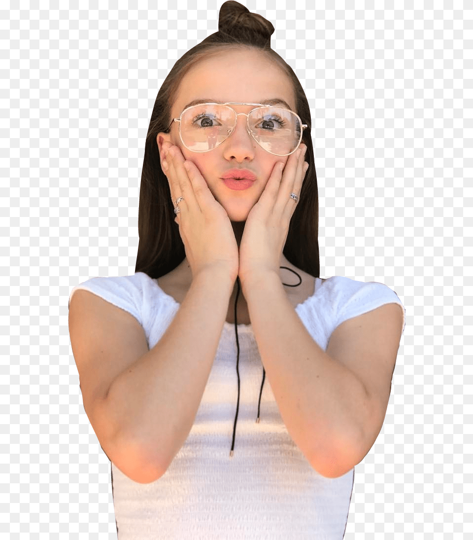 Missjaydenb Jaydenbartels Missjayden B Glasses, Accessories, Surprised, Portrait, Photography Png