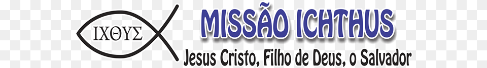 Misso Ichthus No Brasil Electric Blue, Logo, Text Free Transparent Png