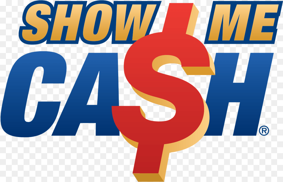 Missouri Lottery Show Me Cash, Text, Symbol, Number, Logo Free Png