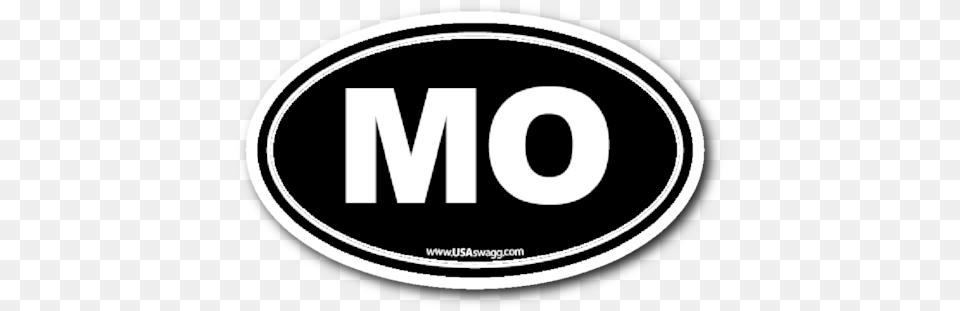 Missouri Mo Euro Oval Black Circle, Logo Free Png Download
