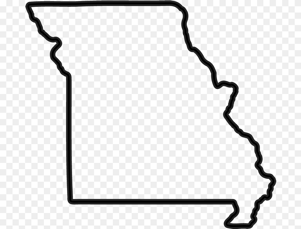 Missouri Outline Rubber Stamp Outline Of Missouri, Silhouette, Bag, Blackboard Png