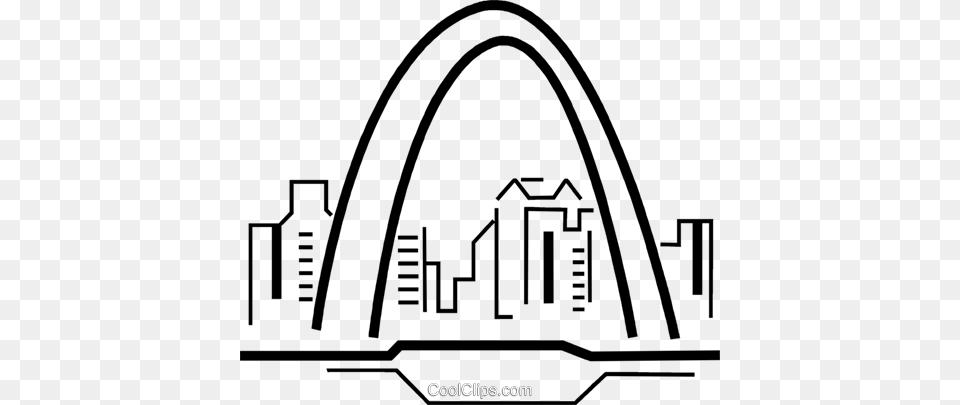 Missouri Royalty Free Vector Clip Art Illustration, Arch, Architecture Png