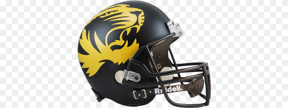Missouri Tigers Ncaa Replica Full Size Helmet Missouri Tigers Full Size Replica Football Helmet, American Football, Sport, Football Helmet, Person Png