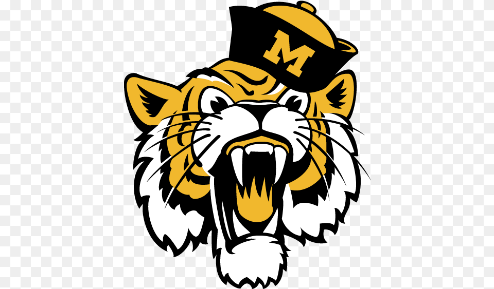 Missouri Tigers Vintage Logos Sport Design Baltimore Old Mizzou Tiger Logo, Animal, Lion, Mammal, Wildlife Png Image