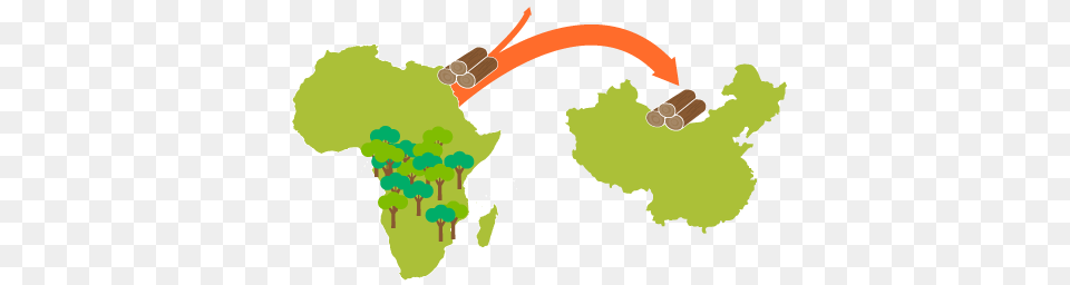 Mist Clears On China In African Forests International Institute, Chart, Plot, Person, Map Png