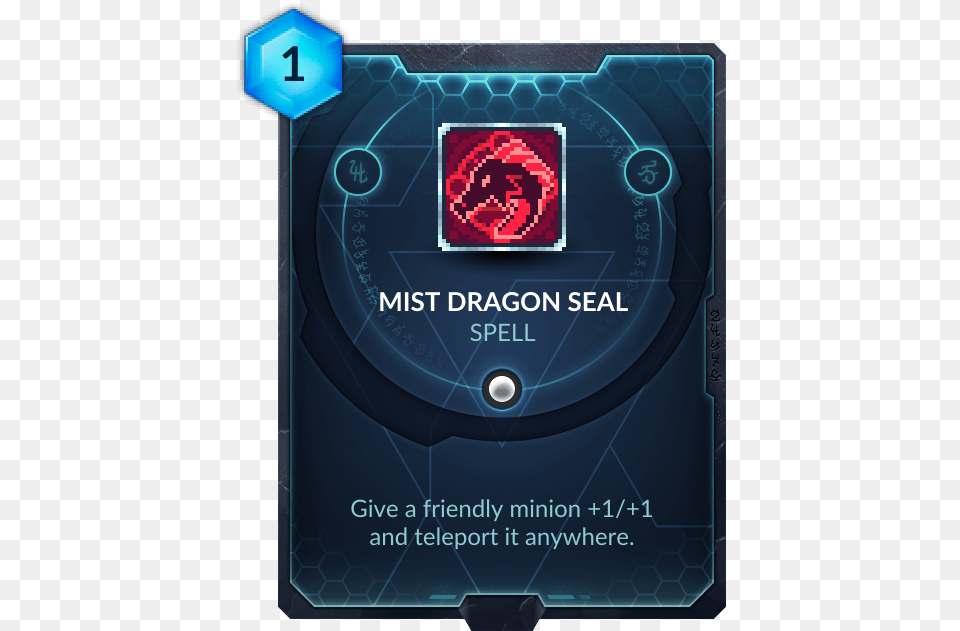 Mist Dragon Seal Official Duelyst Wiki Snow Chaser Duelyst, Advertisement, Poster, Blackboard Png
