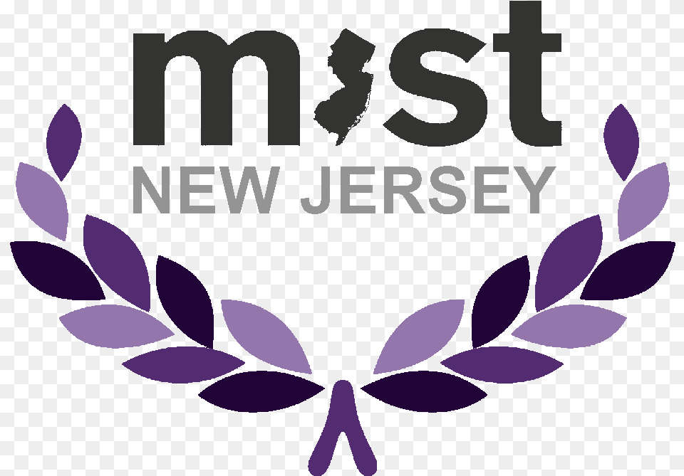Mist New Jersey New Jersey Map Outline, Purple, Logo, Art, Graphics Free Png
