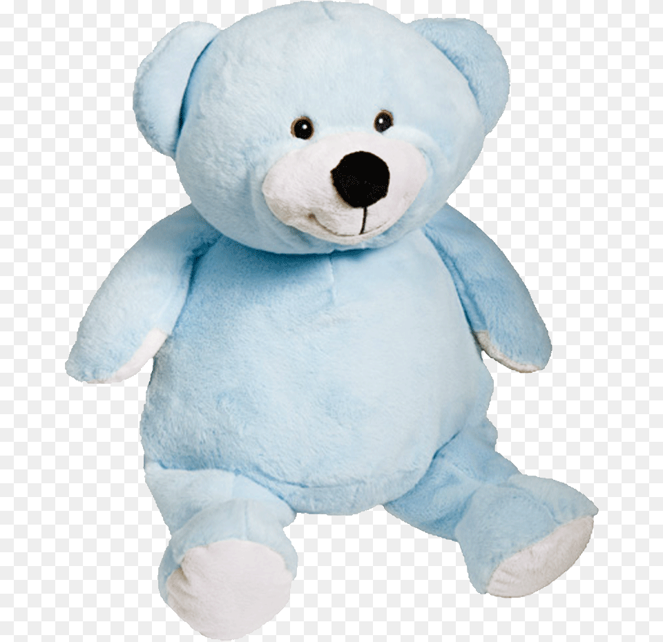 Mister Blue Buddy Bear Embroider Buddy Bear, Plush, Toy, Teddy Bear Png