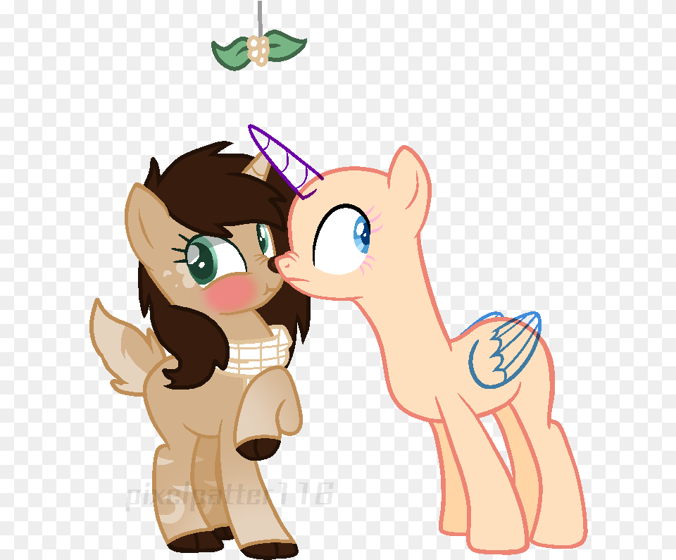Mistletoe Clipart Mlp Mlp Base Christmas Hours, Baby, Person Png Image