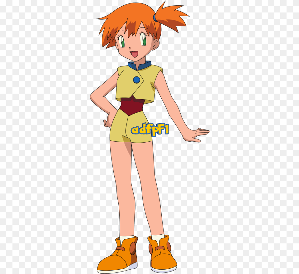 Misty Ag 01 By Adfpf1 Pokemon Misty Advanced Generation, Book, Comics, Publication, Person Free Png Download