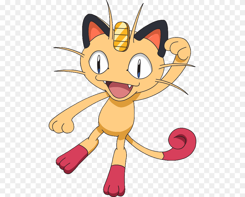 Misty And Golduck Meowth In Pokemon, Baby, Person, Cartoon Png Image