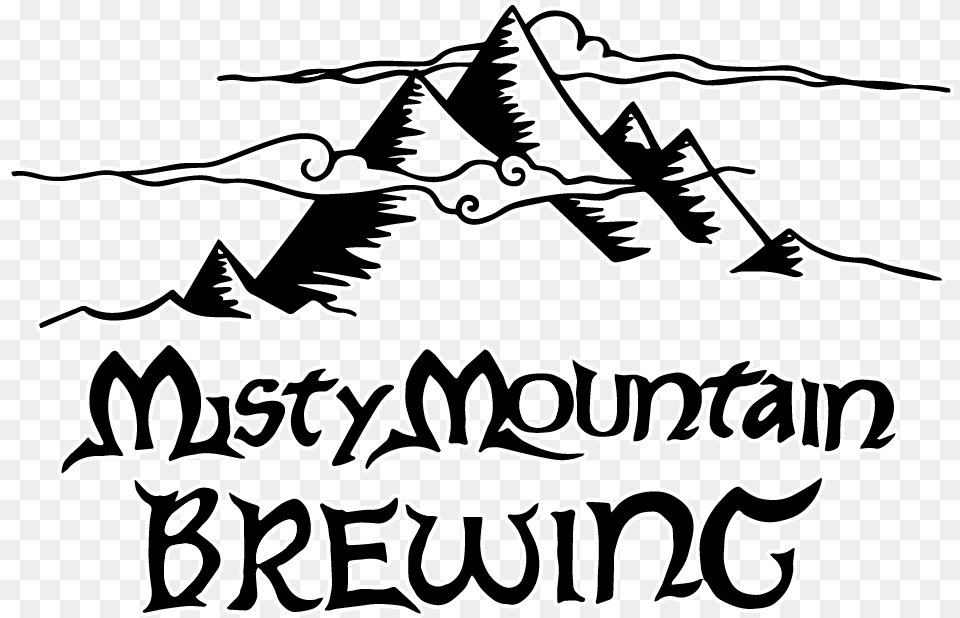 Misty Mountain Brewing U2013 Brookings Or, Handwriting, Text, Calligraphy, Animal Png Image
