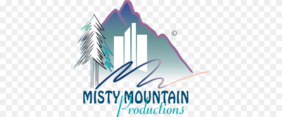Misty Mountain Productions Graphic Design, Ice, Outdoors, Nature, Text Free Png Download