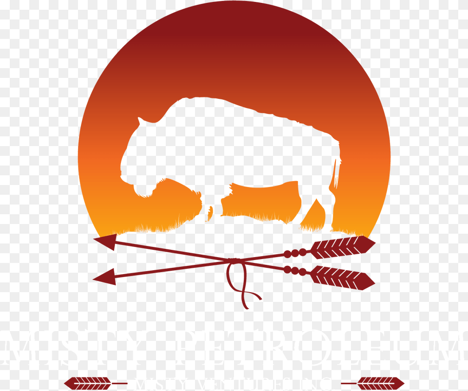 Misty Petroleum Was Created By Misty Ventures Inc Mistawasis First Nation Flag, Animal, Buffalo, Mammal, Wildlife Png Image