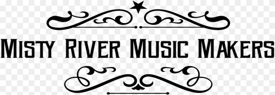 Misty River Music Makers Calligraphy, Text Free Transparent Png
