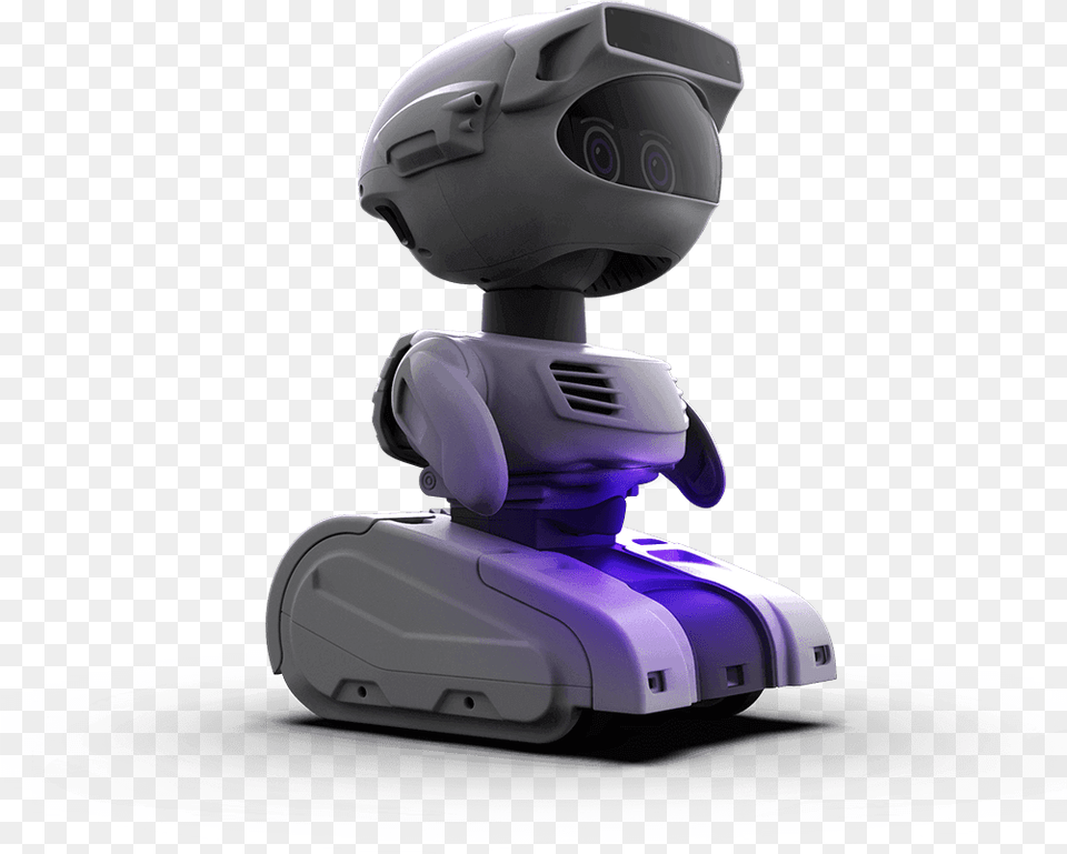 Misty White Military Robot, Machine, Wheel, Helmet Free Png Download