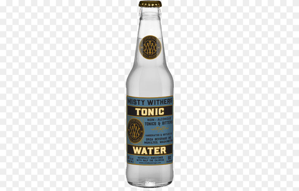 Misty Withers Tonic Water Tonic Water, Alcohol, Beer, Beverage, Bottle Png Image
