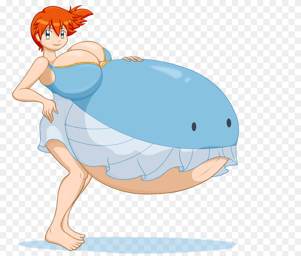 Mistys Wailord Belly, Book, Comics, Publication, Baby Free Png