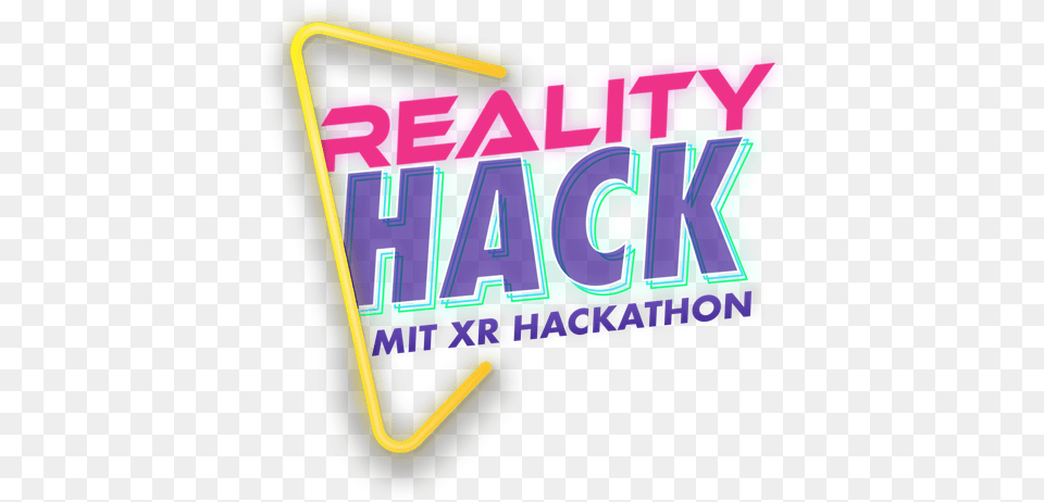 Mit Reality Hack Mit Reality Hack Logo, Light, Neon, Disk Png Image